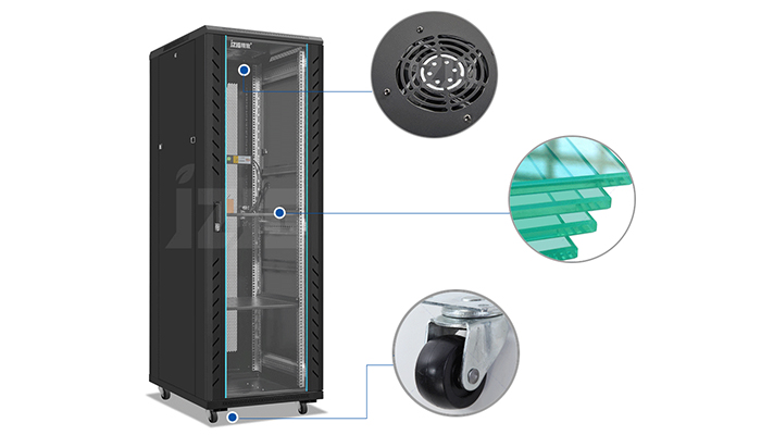 暴雨、沙尘都不怕！户外机房就该配这种防护级机柜